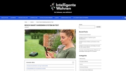 Backlink-Verkauf von der Website mit Bezug zu intelligenten Heimsystemen